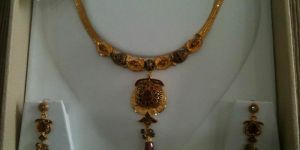 Gold Necklace Set