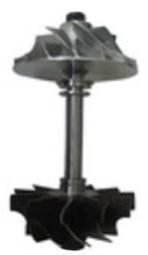 Turbo Shaft and Wheel
