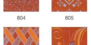 Luster Brown Printed Ceramic Wall Tiles 8 X 12