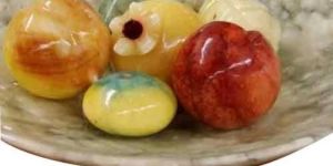 Marble Fruit Bowls