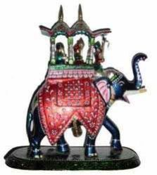 Metal Elephant Statue