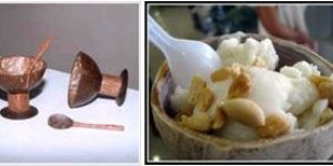 Coconut Shell Ice Cream Cups