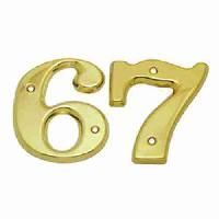 Brass Numerals