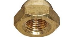 Brass Dome Nuts