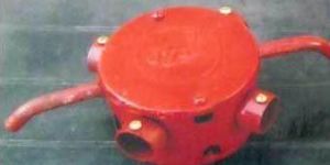 Red Colour Conduit Fan Box