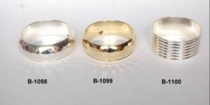 Hammered Brass Bangles