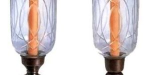 Glass Candle Stand - 03