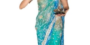 Shamita Blue Ombre Saree