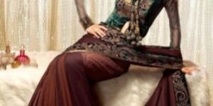 Velvet Saree