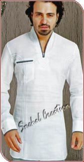 Mens Short Kurtas
