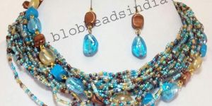 Glass Bead Necklace Set