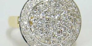 Diamond Studded Gold Rings