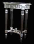 KKSLST-02 Silver Stools
