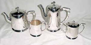 Metal Tea Set