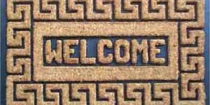 Rubber Backed Door Mat