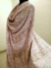 Powder Pink Chikankari Saree with Gota Patti Work