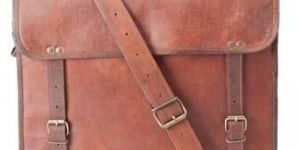 Handmade Leather Messenger Bag / Office Bag / Laptop Bag