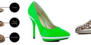 Digital Printed Leatherette Shoes