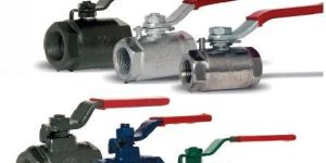 Single Piece Screwed End Ball Valves
