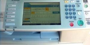 Photocopier Machine Touch Screen