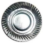 Sliver Foil Paper Dish