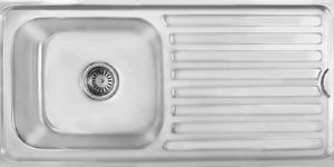 Smart Drain Bond Kitchen Sink with Drainboard