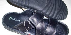 Mens Leather Slippers