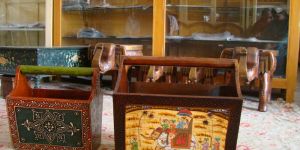 Wooden Magazine Holder