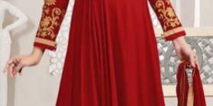 Designer Embroidered Long Anarkali Suits