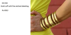 Gold Cuff Bracelet