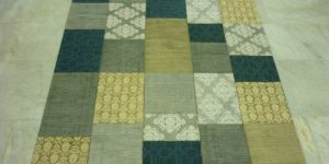 Hand Knotted Woollen Carpets - Patch Silk