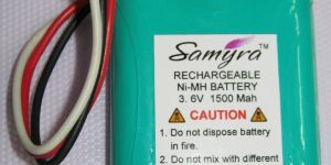 3.6V NiMH 1500mAh Rechargeable Battery