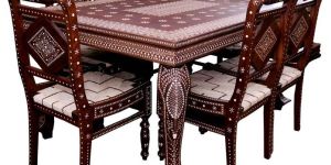 Dining Table - Inlaid Work