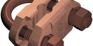 Brass Earth Rod Cable Clamp