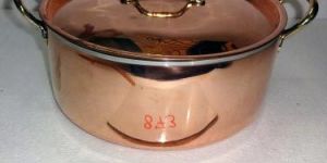 Copper Steel Chapati Box