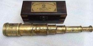 Antique Brass Nautical Telescope