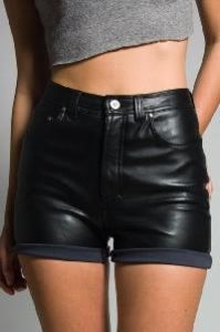 Leather Shorts