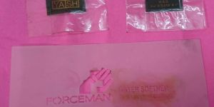 Plastic and Photographic Stencil