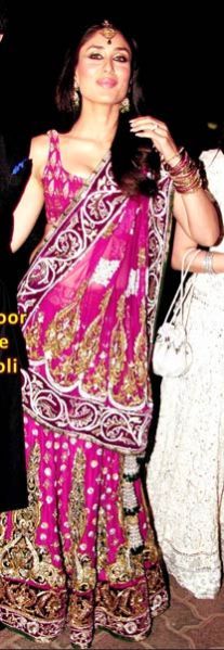 Pink Georgette Lehenga Choli