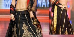 Black Net Lehenga Choli