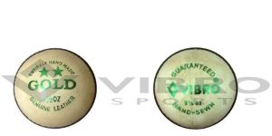 2 Piece Gold Cricket Ball