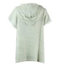 Knitted Sleeveless Hooded Top