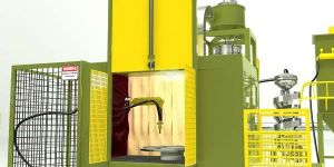 Robotic Shot Peening Machine