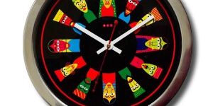 Puppet Wall Clock