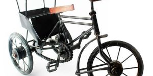 Wrought Iron Cycle Rikshaw