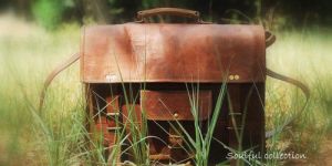 Leather Messenger Bag