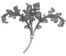 Cast Iron Leaves