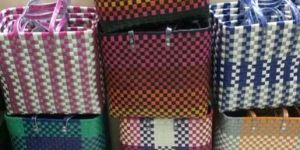 Plastic Handwoven Baskets