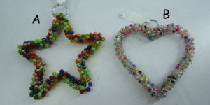 Beaded Christmas Hanging