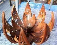 Wooden Lotus Flower